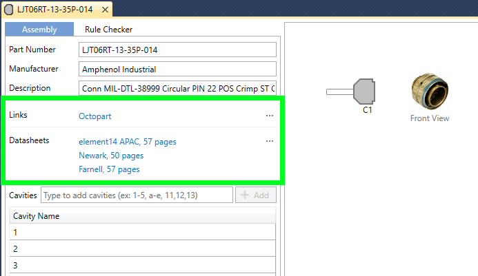 Links and Datasheets Added to Core Designs