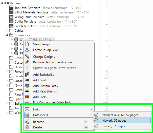 Links and Datasheets Added to Core Designs
