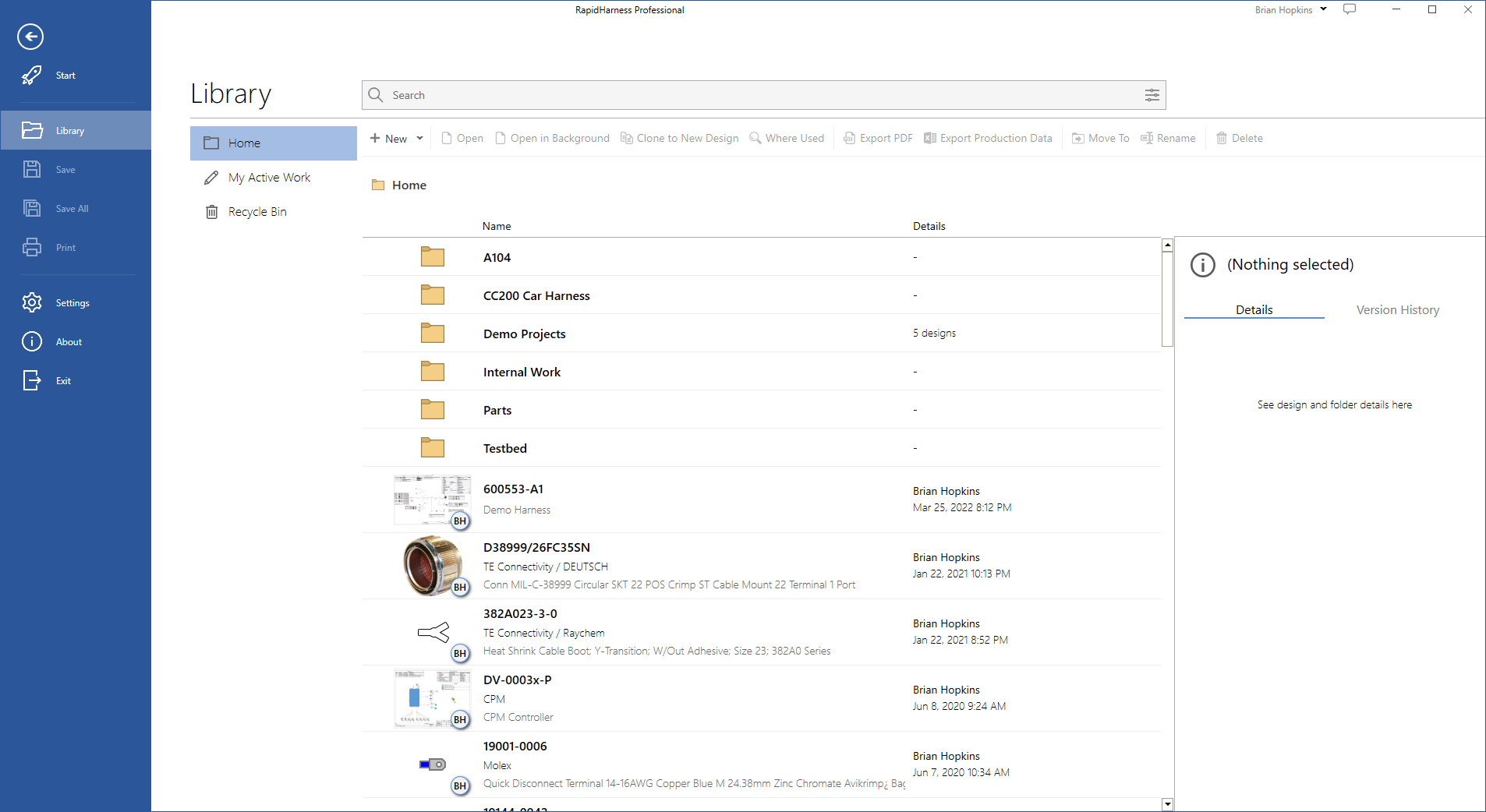 New Design Library