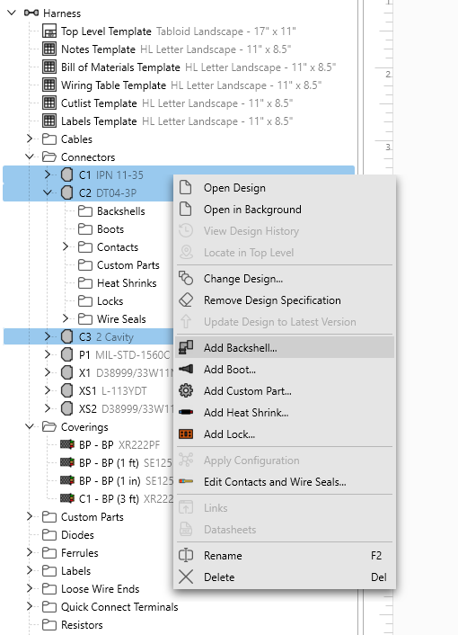 Multiselect Design Assembly