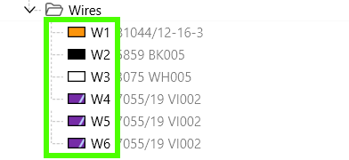 Wire Color in Assembly