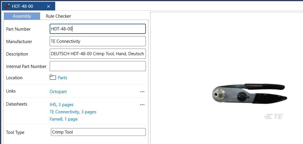 Tools and Tool Tables Added