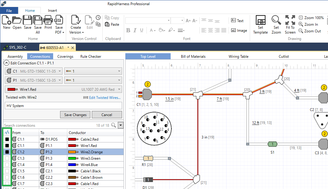 Harnware Rapidharness » Diagram Board